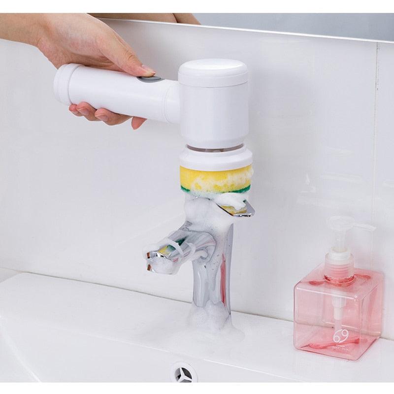 Escova de limpeza Elétrica Portátil 3 em 1 - CleanPro - Nova Compras